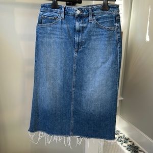 Joe’s Jean midi skirt size 30 Rhapsody wash